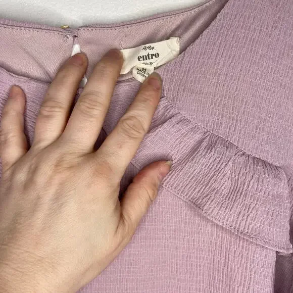 Entro boutique lilac cold shoulder dress - Picture 5 of 6